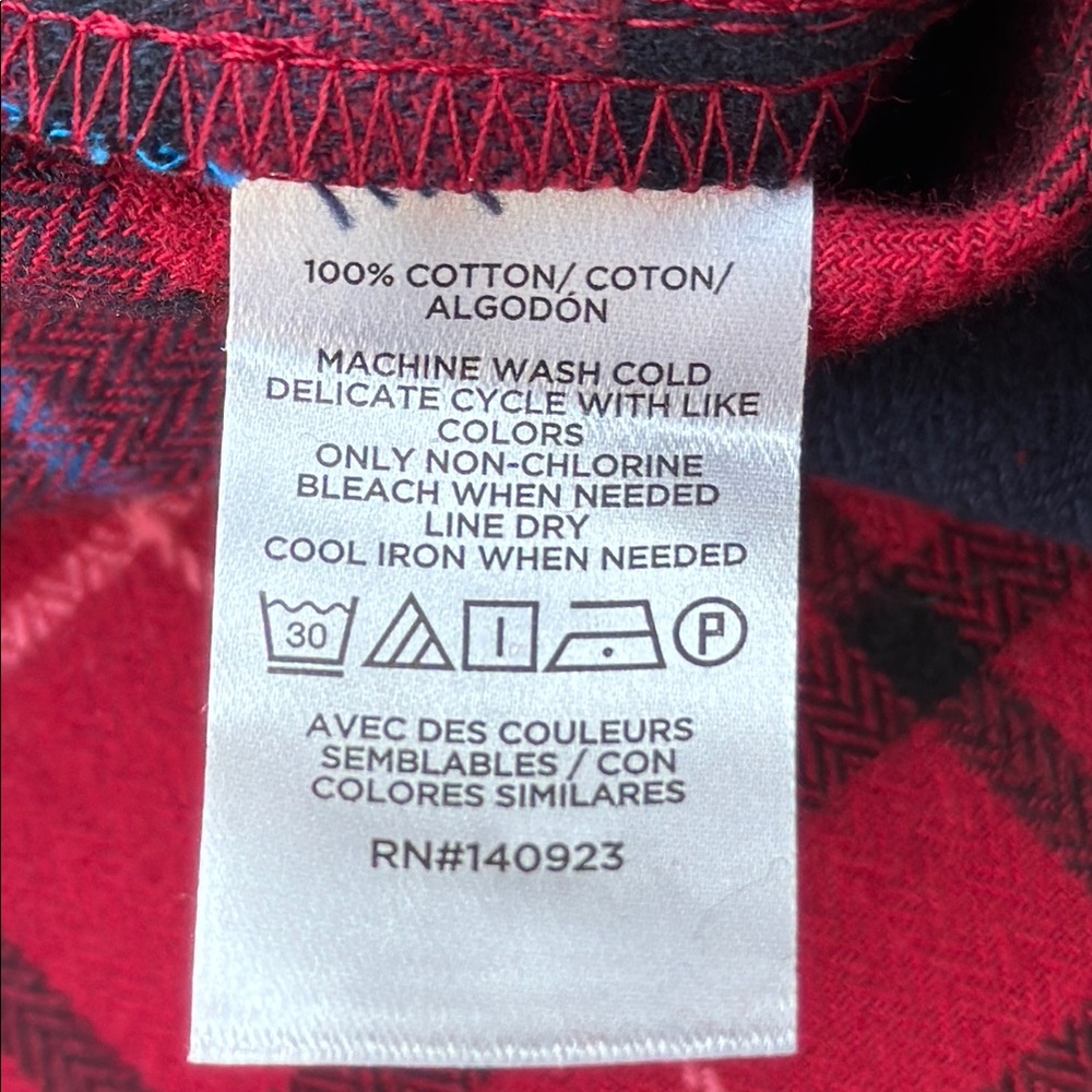 Brand New LOFT Red and Blue Plaid Shirt - Picture 9 of 12